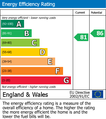 EPC Graph for Chapter Walk, Redland, Bristol, BS6