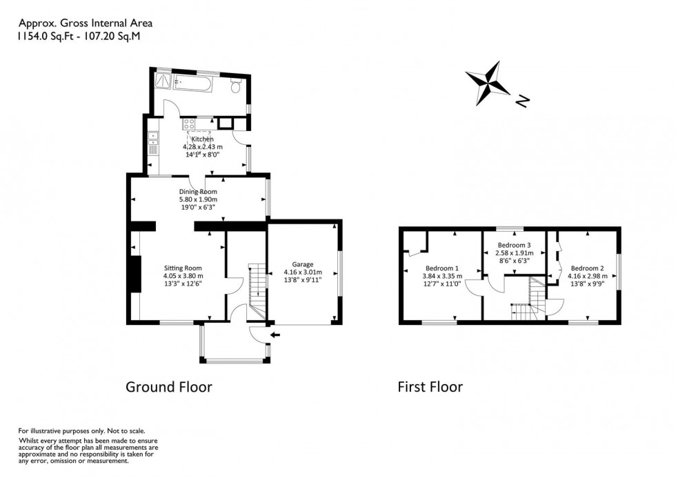 Floorplan for Manor Lane, Abbots Leigh, Bristol, BS8