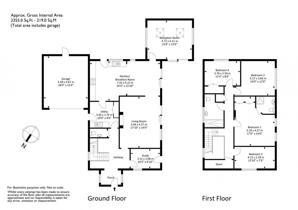 Floorplan for Manor Way, Failand, Bristol, BS8