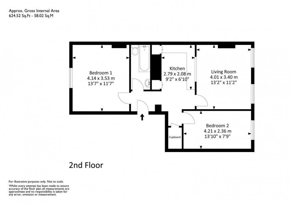 Floorplan for West Mall, Clifton, Bristol, BS8