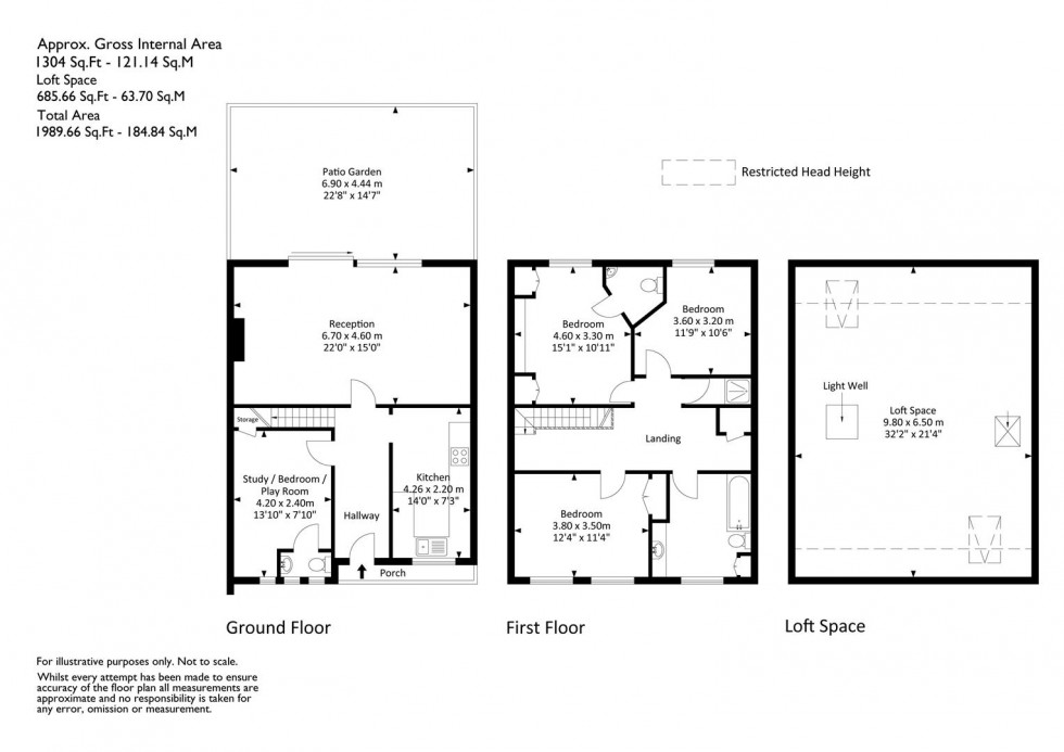 Floorplan for Princess Victoria Street, Clifton, Bristol, BS8