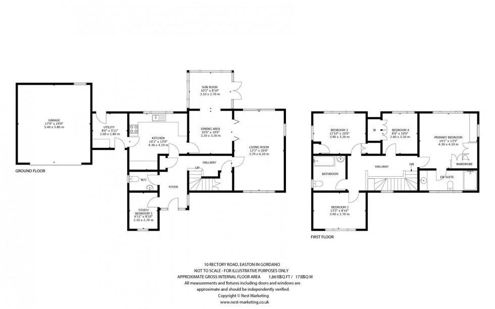 Floorplan for Rectory Road, Easton-In-Gordano, Bristol, BS20