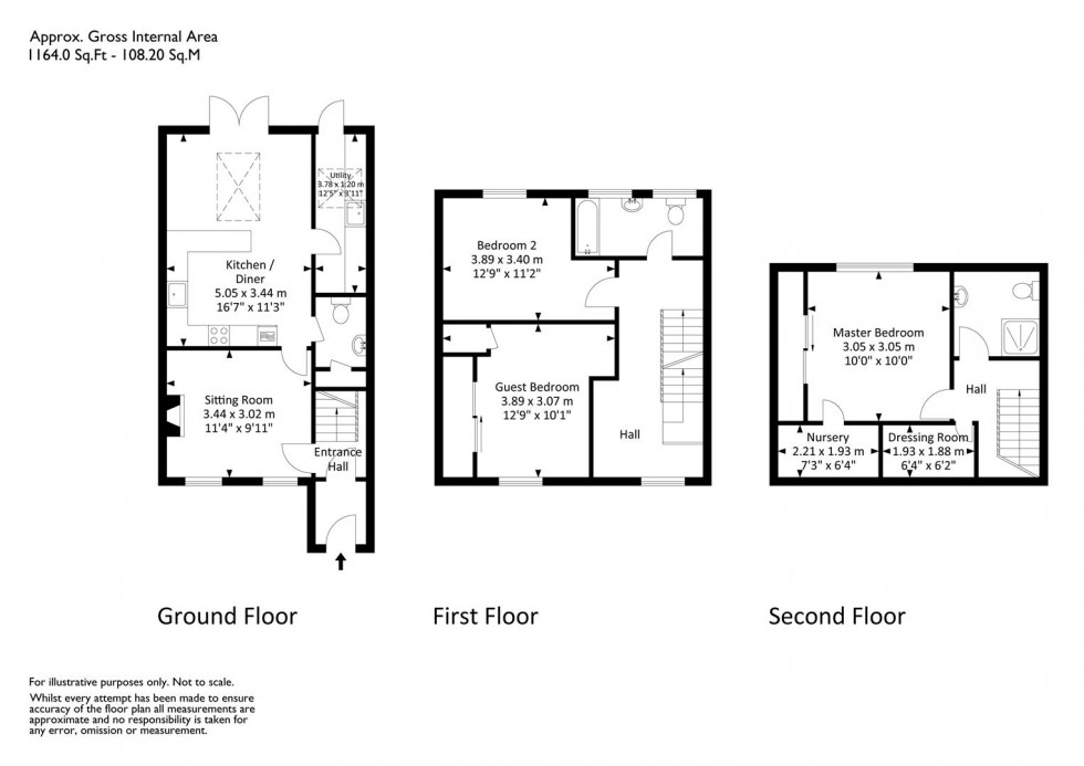 Floorplan for Green Lane, Failand, Bristol