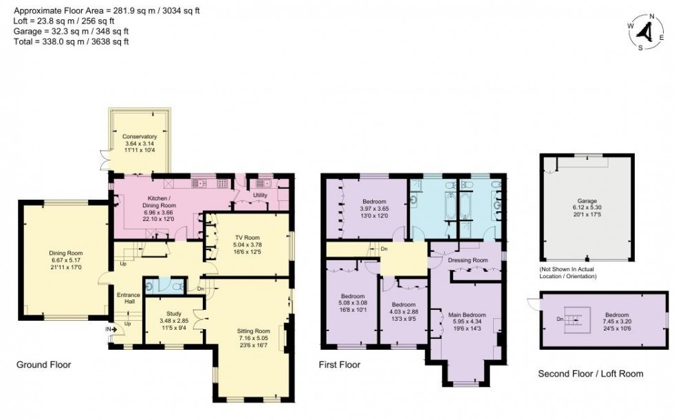 Floorplan for Folleigh Close, Long Ashton