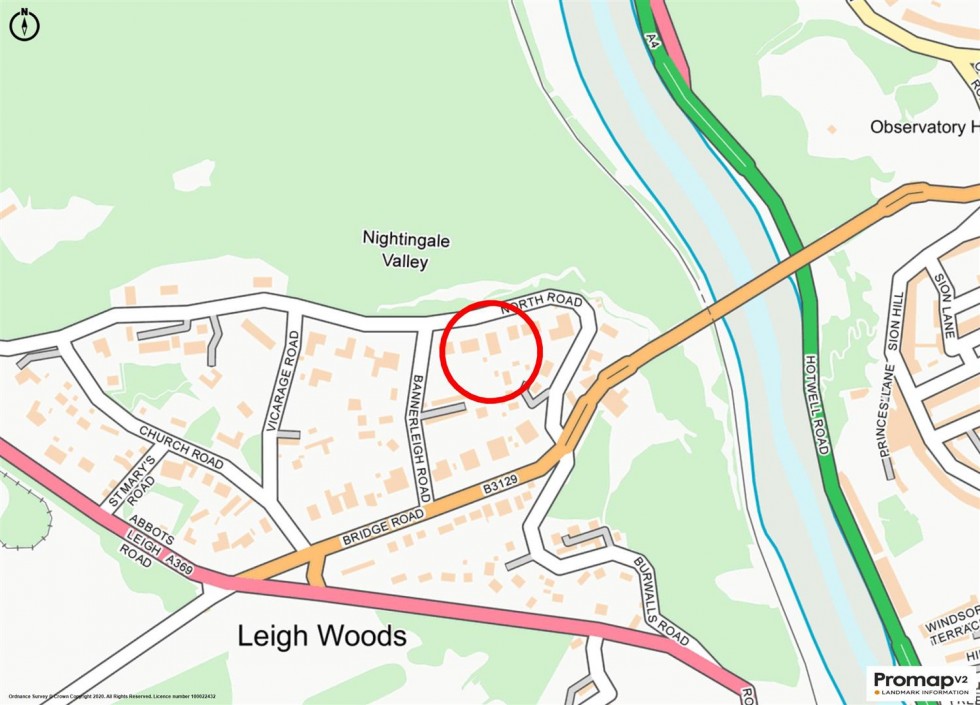 Floorplan for North Road, Leigh Woods, Bristol, BS8