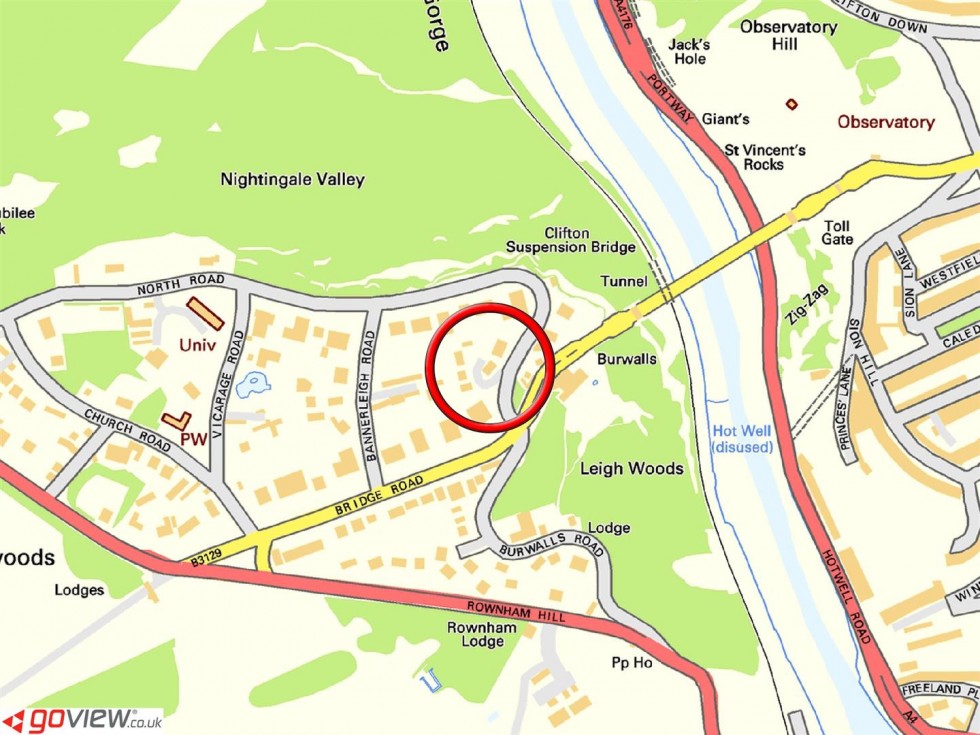 Floorplan for Leigh Woods, Bristol, BS8